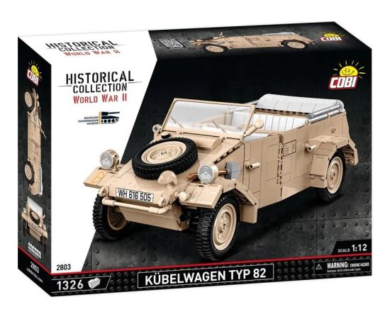 Cobi Klocki Kubelwagen Personenkraft wagen Typ 82