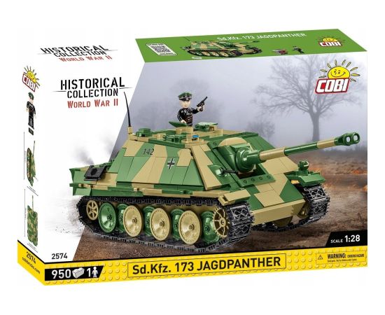 Cobi Klocki Historical Collection WWII Sd.Kfz.173 Jagdpanther 950 klocki