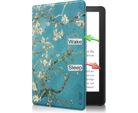 Tech-Protect защитный чехол SmartCase Kindle Paperwhite 6/Colorsoft/Signature Edition, sakura