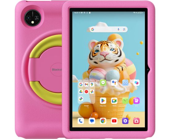 Blackview Tab 80 Kids 4GB/64GB, 10.1-inch HD+ 800x1280 IPS, Quad-core, 8MP Front/13MP Back Camera, Battery 7680mAh, Type-C, WiFi +BT, Android 14, SD card slot, Pink