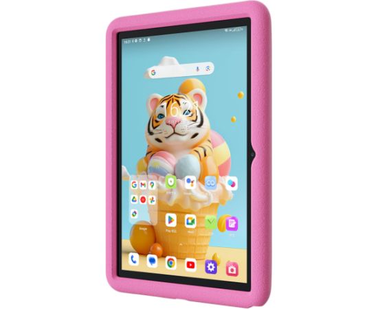 Blackview Tab 80 Kids 4GB/64GB, 10.1-inch HD+ 800x1280 IPS, Quad-core, 8MP Front/13MP Back Camera, Battery 7680mAh, Type-C, WiFi +BT, Android 14, SD card slot, Pink