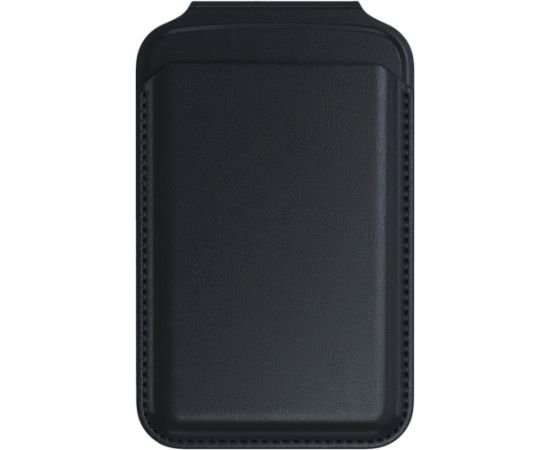 SATECHI Vegan-Leather Magnetic Wallet Stand (Black)