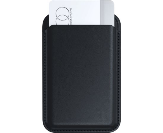 SATECHI Vegan-Leather Magnetic Wallet Stand (Black)