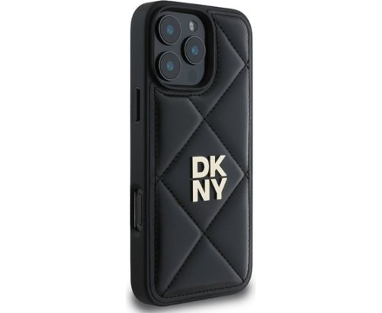 DKNY Quilted Stack Logo Защитный Чехол для Apple iPhone 16 Pro