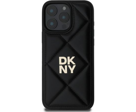 DKNY Quilted Stack Logo Защитный Чехол для Apple iPhone 16 Pro Max