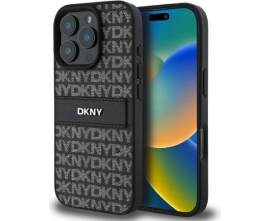 DKNY Texture Pattern Tonal Stripe Aizsargapvalks Priekš Apple iPhone 16 Pro