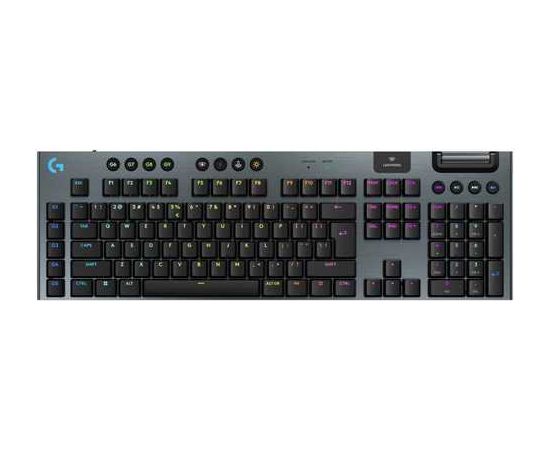 Keyboard Logitech G915 X LightSpeed Clicky US (W), black