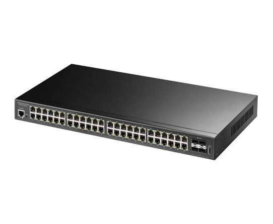 Cudy GS2048PS4 Managed L2 Gigabit Ethernet (10/100/1000) Power over Ethernet (PoE) Black