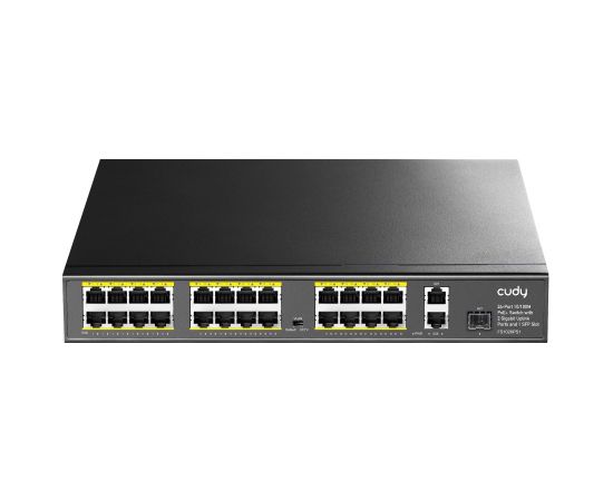 Cudy FS1026PS1 network switch Unmanaged Gigabit Ethernet (10/100/1000) Power over Ethernet (PoE) Black