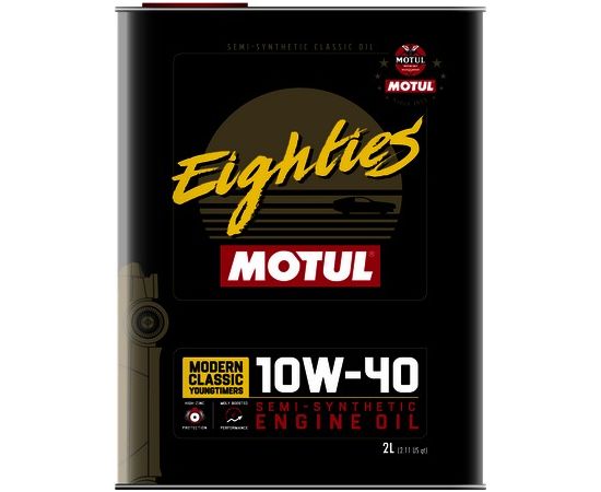 Motul Classic Oil SAE 10W40 2L Motoreļļa retroauto 1980-