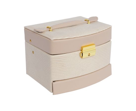 Jewelry box SEZANE LUX 16x13x11.5cm, beige