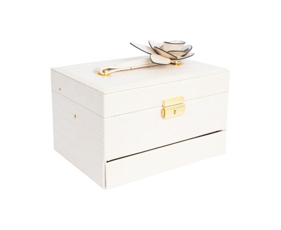 Jewelry box SEZANE LUX 22x16x13.5cm, light pink