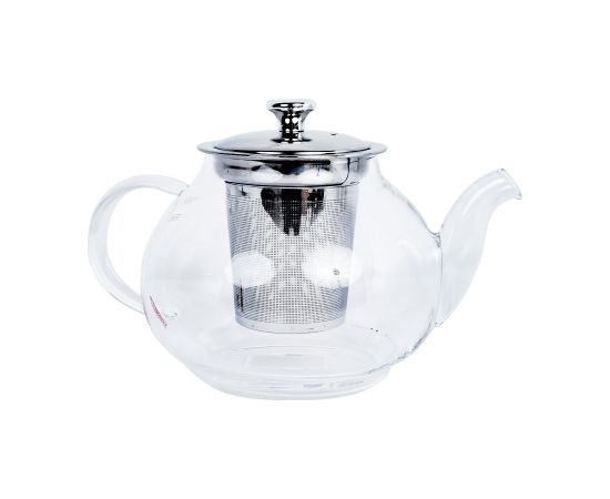 Teapot MANON 1.2L with a sieve, silver