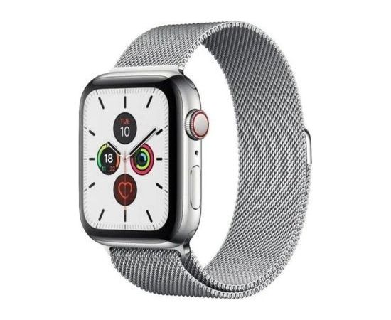 iLike Apple  Magnetic Strap Watch 7 7/8 41mm Magnetic Strap Bracelet Bangle Silver