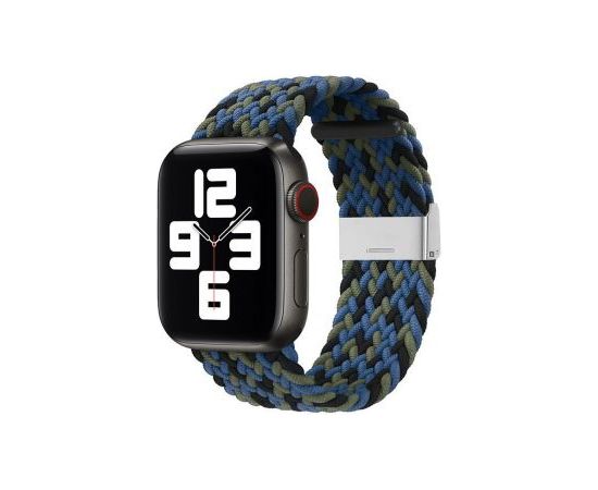 iLike Apple  Watch 38/40/41mm Braided Fabric Strap Blue