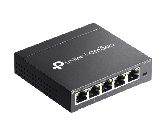 TP-Link Omada ES205G network switch Managed Gigabit Ethernet (10/100/1000) Black