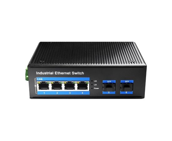 Cudy IG1004S2P network switch Unmanaged Gigabit Ethernet (10/100/1000) Power over Ethernet (PoE) Black