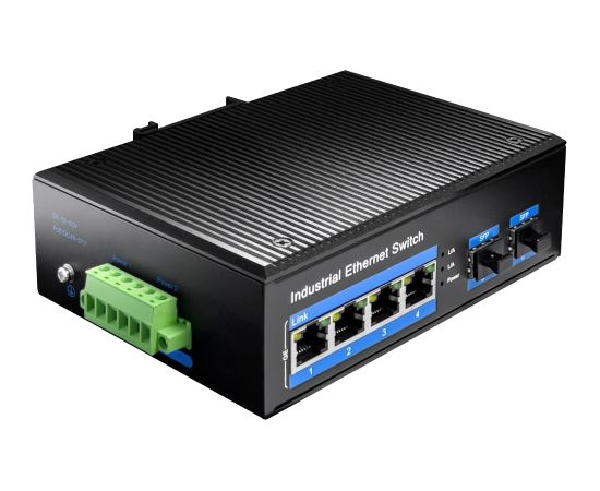 Cudy IG1004S2P network switch Unmanaged Gigabit Ethernet (10/100/1000) Power over Ethernet (PoE) Black