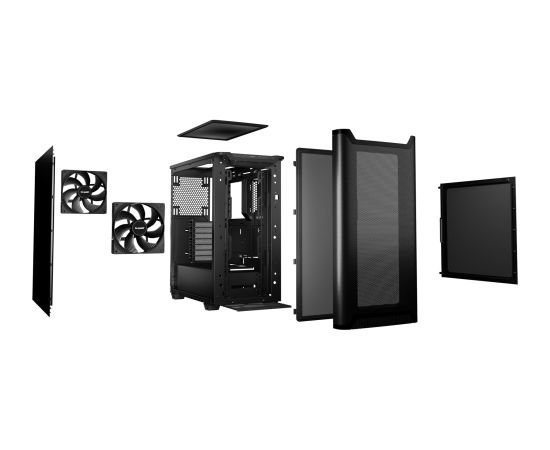 be quiet! PURE BASE 501 Airflow Black Midi Tower