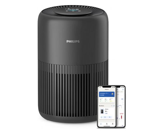 PHILIPS AC0951/13 PureProtect Mini Smart 900. sērijas gaisa attīrītājs, Melns