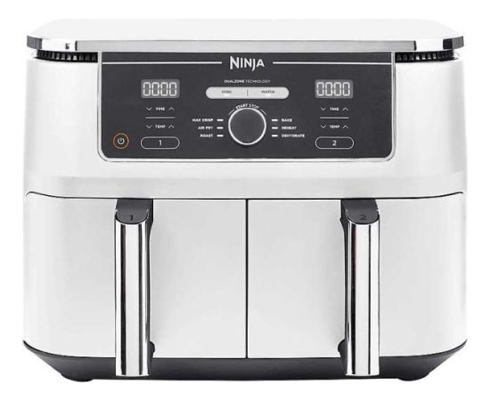 Ninja AF400EUWH Hot Air Fryer 9.5 L, 2470 W, White