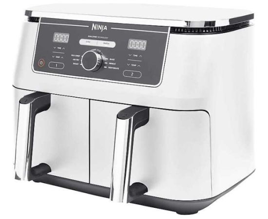 Ninja AF400EUWH Hot Air Fryer 9.5 L, 2470 W, White