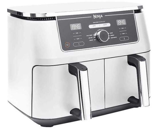 Ninja AF400EUWH Hot Air Fryer 9.5 L, 2470 W, White