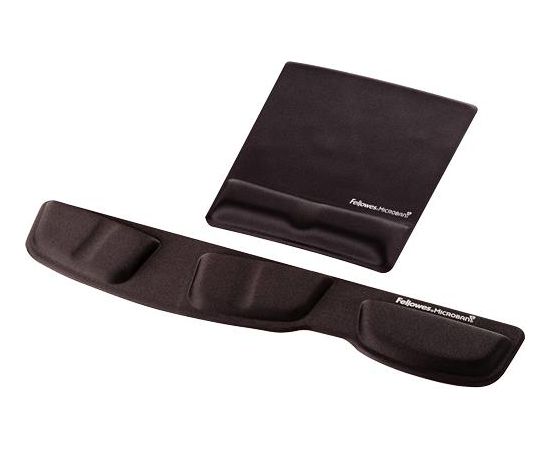 MOUSE PAD WRIST SUPPORT/BLACK 9181201 FELLOWES