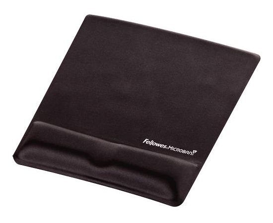 MOUSE PAD WRIST SUPPORT/BLACK 9181201 FELLOWES