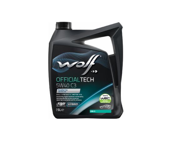 Wolf OFFICIALTECH 5W40 C3 5L SN/CF,C2,C3-16, LL-04