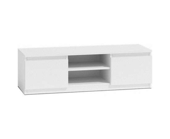 Top E Shop Topeshop RTV120 BIEL TV stand/entertainment centre 2 shelves