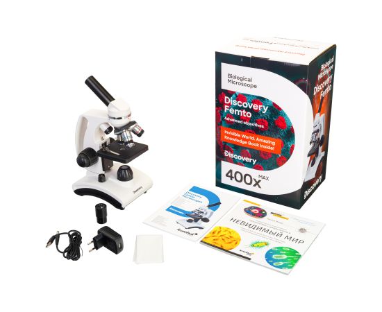 (RU) Microscope Discovery Femto Polar with book