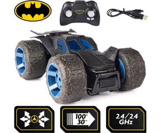 Spin Master Batman Remote Control Stunt Force Batmobile (6066871)*