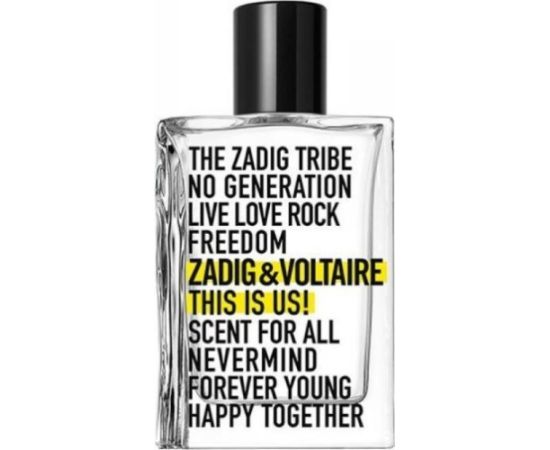 zadig & voltaire Perfumy Unisex This is Us Zadig & Voltaire EDT (100 ml)