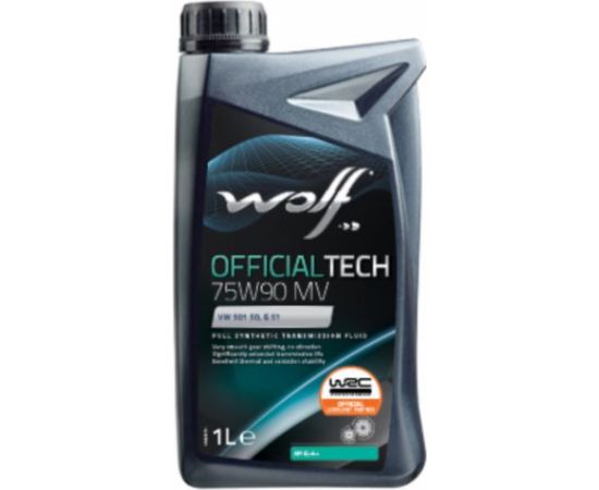 Wolf OFFICIALTECH 75W90 MV 1L GL4+,VW 501.50, G 005 000