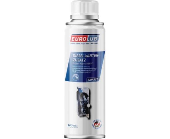 Eurolub Pretparafinesanas piedeva Diesel Anti freeze 1:1000 300ml Ziemas dīzeļdegvielas piedeva