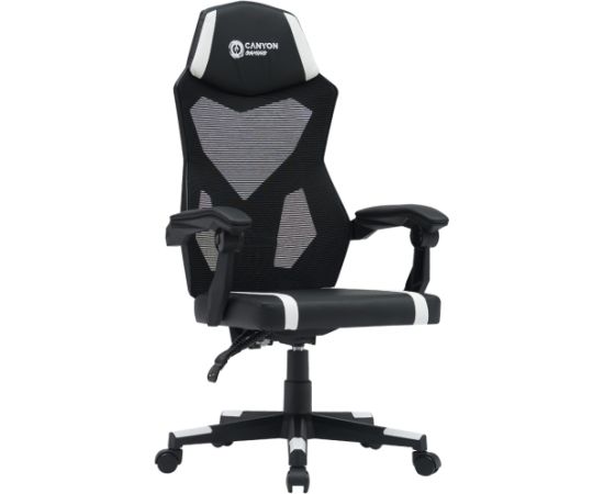 CANYON gaming chair Flow MCH01 Mesh Black White