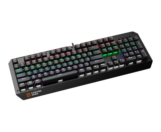 CANYON keyboard Hazard GK-6 RGB US/RU Wired Black