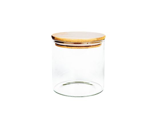 Glass jar THERON D10xH10cm with a lid