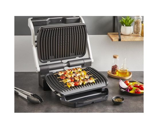 Tefal GC718D10 OptiGrill+ Inox 2000W nerūsējošā tērauda - Elektriskais grils