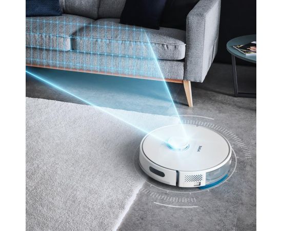 Tefal RG8597 Animal & Allergy White Robot vacuum cleaner+station S75 S+ Robots putekļu sūcējs