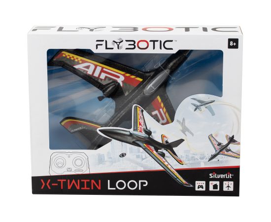 FLYBOTIC самолёт на радиоуправлении X-Twin Loop, 29см