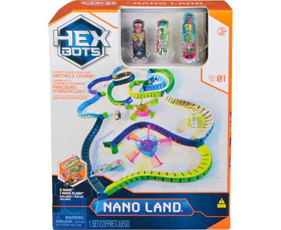 HEX BOTS игровой набор Nano Land