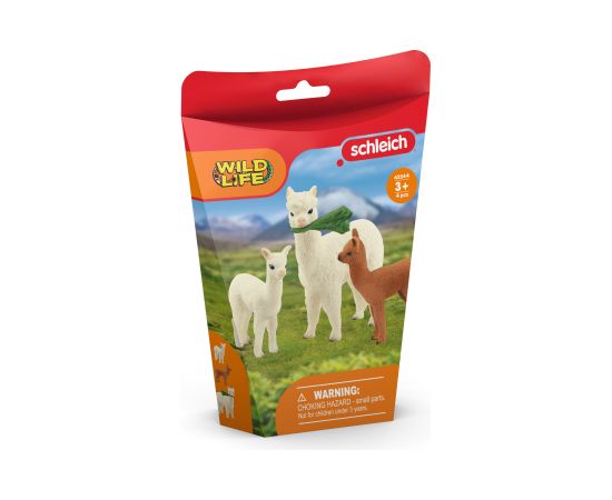 SCHLEICH WILD LIFE Семейство альпака