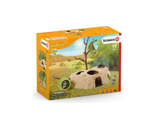 SCHLEICH WILD LIFE Холмик сурикатов