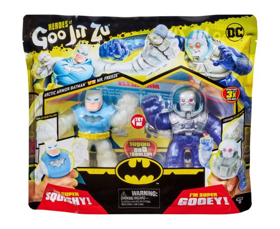 HEROES OF GOO JIT ZU DC Фигурки, двойная упаковка (Arctic Batman vs Mr Freeze)