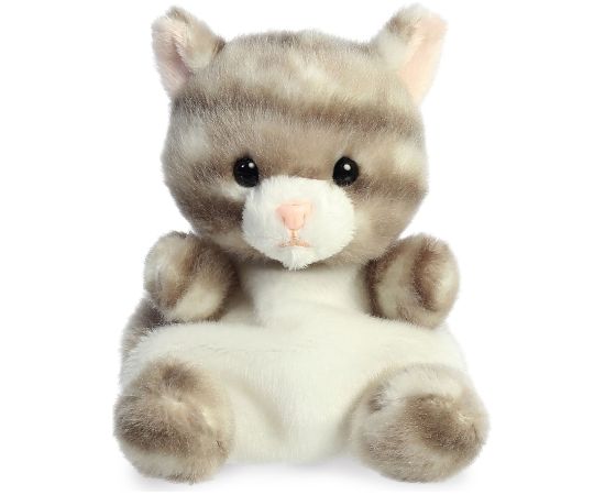 AURORA Palm Pals Mīkstā rotaļlieta Grey Tabby Cat, 11 cm