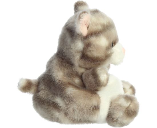 AURORA Palm Pals Mīkstā rotaļlieta Grey Tabby Cat, 11 cm