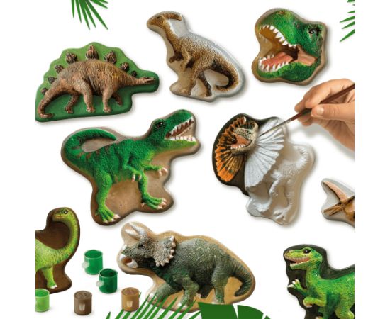 SES Ģipša liešanas komplekts Dinozauri