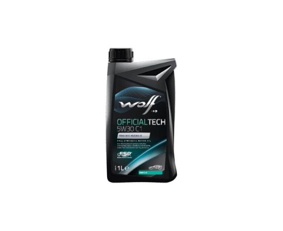 Wolf OFFICIALTECH 5W30 C1 1L ACEA C1-10,WSS-M2C934-B